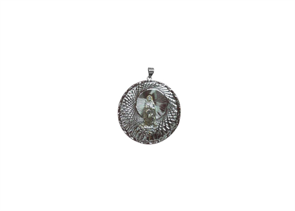 White Gold Plated | Mens Pendants